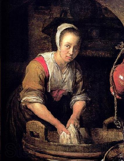 Gabriel Metsu Washerwoman